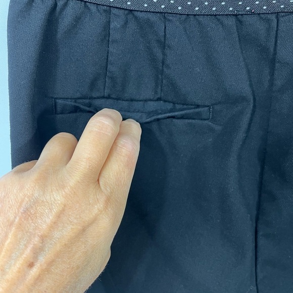 Zara Woman’s High Rise Front Pocket Elastic Back Waistband Split Hem Pants - Picture 5 of 16